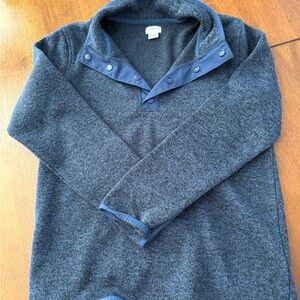 Crewcuts boys Heathered Navy Sweater